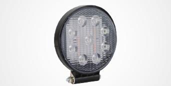 9 Led Round Fog Light Body Material: Plastic
