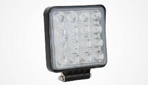 16 Led Round Fog Light Body Material: Plastic