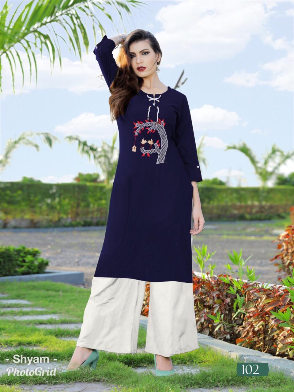 Heavy Cotton Stuf Kurti - L & Xl Sizes | Trendy Design, Comfortable Fabric, All-season Wear, 3/4th Sleeves, Customizable Styles