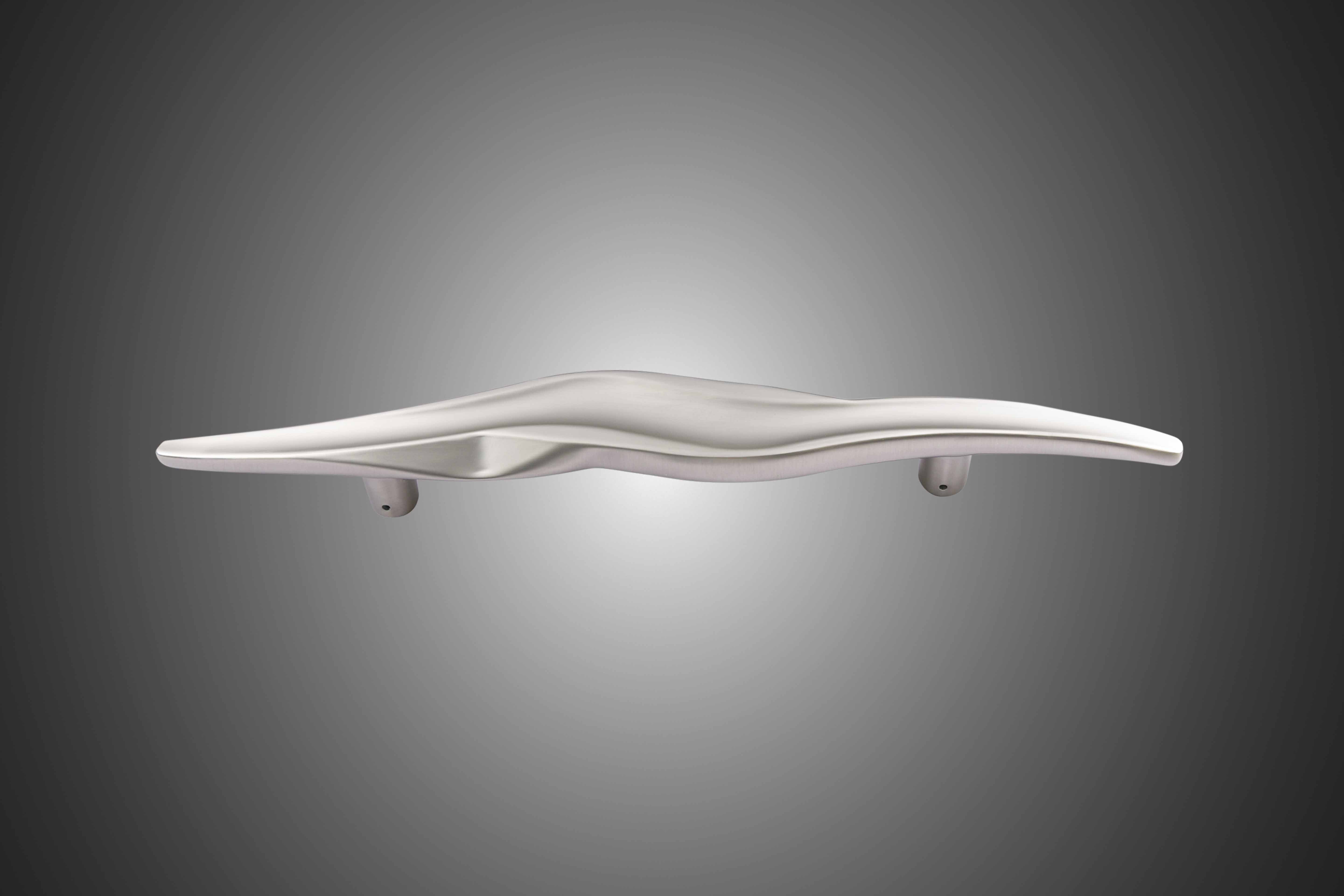Mab Glass Door Handle Zinc Fourgon