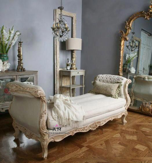 Handmade Teak Wood Antique Bed Bench