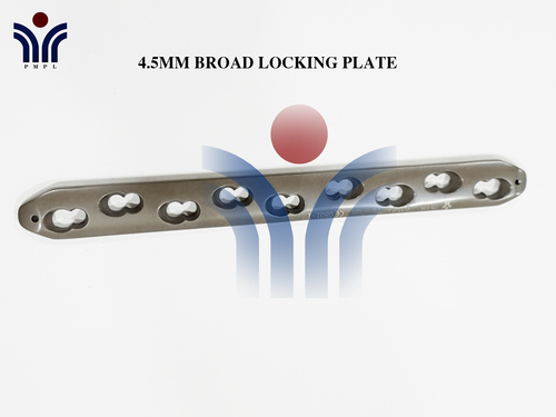 Black 4.5Mm Broad Locking Plate