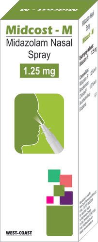 Midazolam Nasal Spray 1.25 Mg Cas No: -