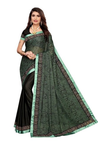 New Designer Chinese Saree - Multicolor Printed Fabric | Bollywood Style, Suitable for Spring, Summer, and Winter Seasons