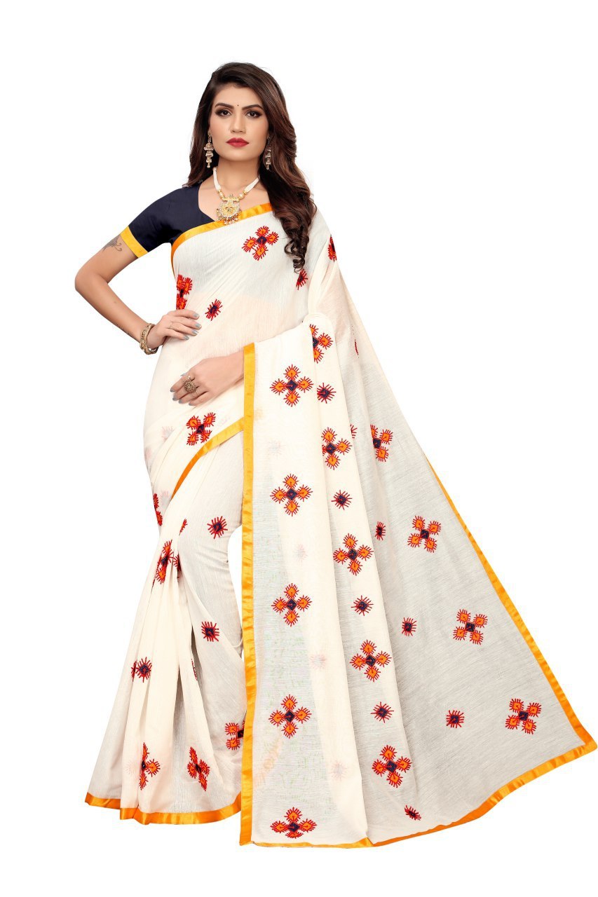 New Letest Chanderi Saree - Cotton Silk, Multicolor | Suitable For Rainy, Spring, Summer, Winter Seasons