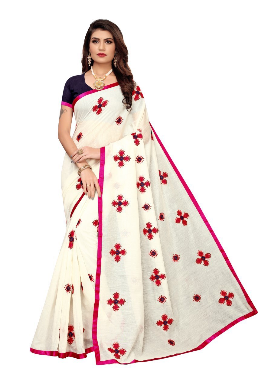 New Letest Chanderi Saree - Cotton Silk, Multicolor | Suitable For Rainy, Spring, Summer, Winter Seasons