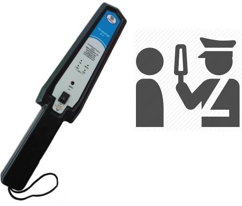 Hand Held Metal Detector For Airport Security Application: Police Establishment