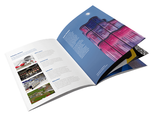 Brochure Designing Services - Brightness: Variable