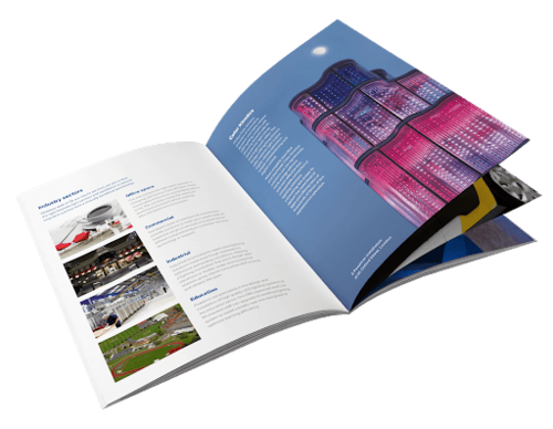 ब्रोशर डिज़ाइनिंग ब्राइटनेस: वेरिएबल