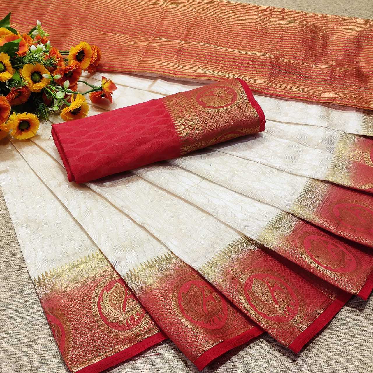 Available In Multicolour Pure Kanjivaram Silk Saree