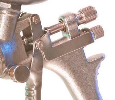 Painter Spray Gun Pr-01 - Aluminum Body, Stainless Steel Needle & Nozzle | Adjustable Fluid Fan Control, Reduced Overspray, Lightweight Design