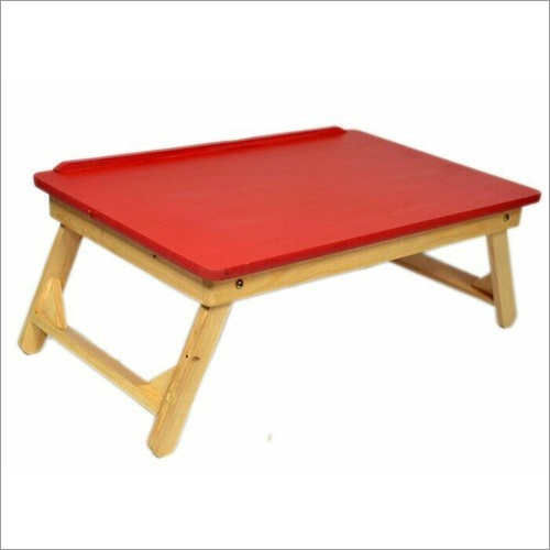 Heavy Laptop Table Red No Assembly Required