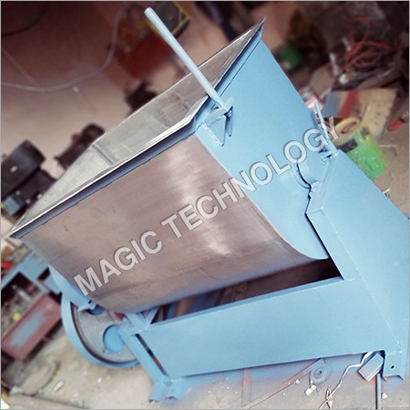 Dough Mixer - Iron/Steel, Capacity As Demanded | Magic Technology, 3 HP Power, Blue Color, Ideal for Food Processing & Mixing Applications