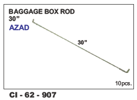 Baggage Box Rod 30 Inc Azad Universal Vehicle Type: 4 Wheeler