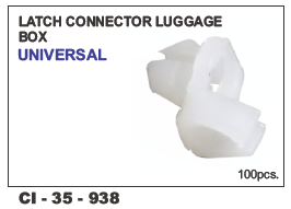 Latch Connector Luggage Box Universal - Durable Metal Construction | Designed for 4-Wheelers, Includes Warranty for Peace of Mind