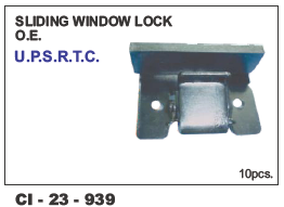 Sliding Window Lock Universal - Durable Metal Design | Suitable for 4-Wheelers, Includes Warranty for Enhanced Reliability