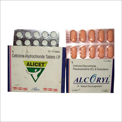 Alicet & Alcoryl Tablets