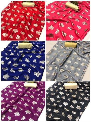 Gangoli Printed Silk Saree - Art Silk, Multi-Color | Suitable for Rainy, Spring, Summer, and Winter Seasons, Elegant Style for All Occasions