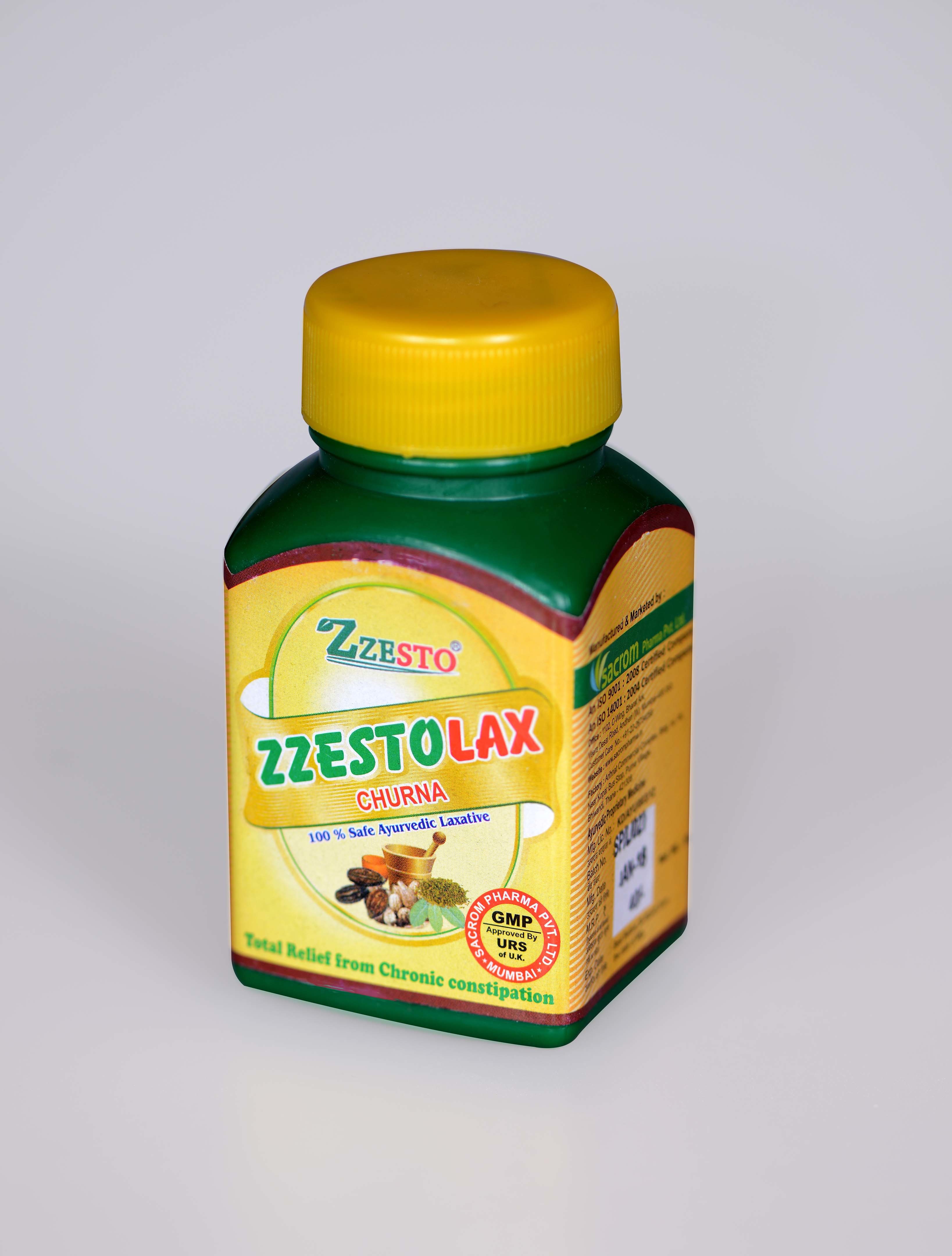 Zzestolax Churna - Powder For Adults | Instant Relief From Gastritis, Constipation & Stomach Problems, Boosts Natural Immunity