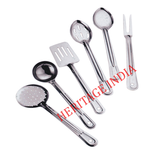 Stainless Steel Kitchen Tool Set - Stainless Steel Material, Customizable Quantity | Durable, Washable, Polished Finish