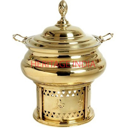 8 Ltr Brass Chafing Dish