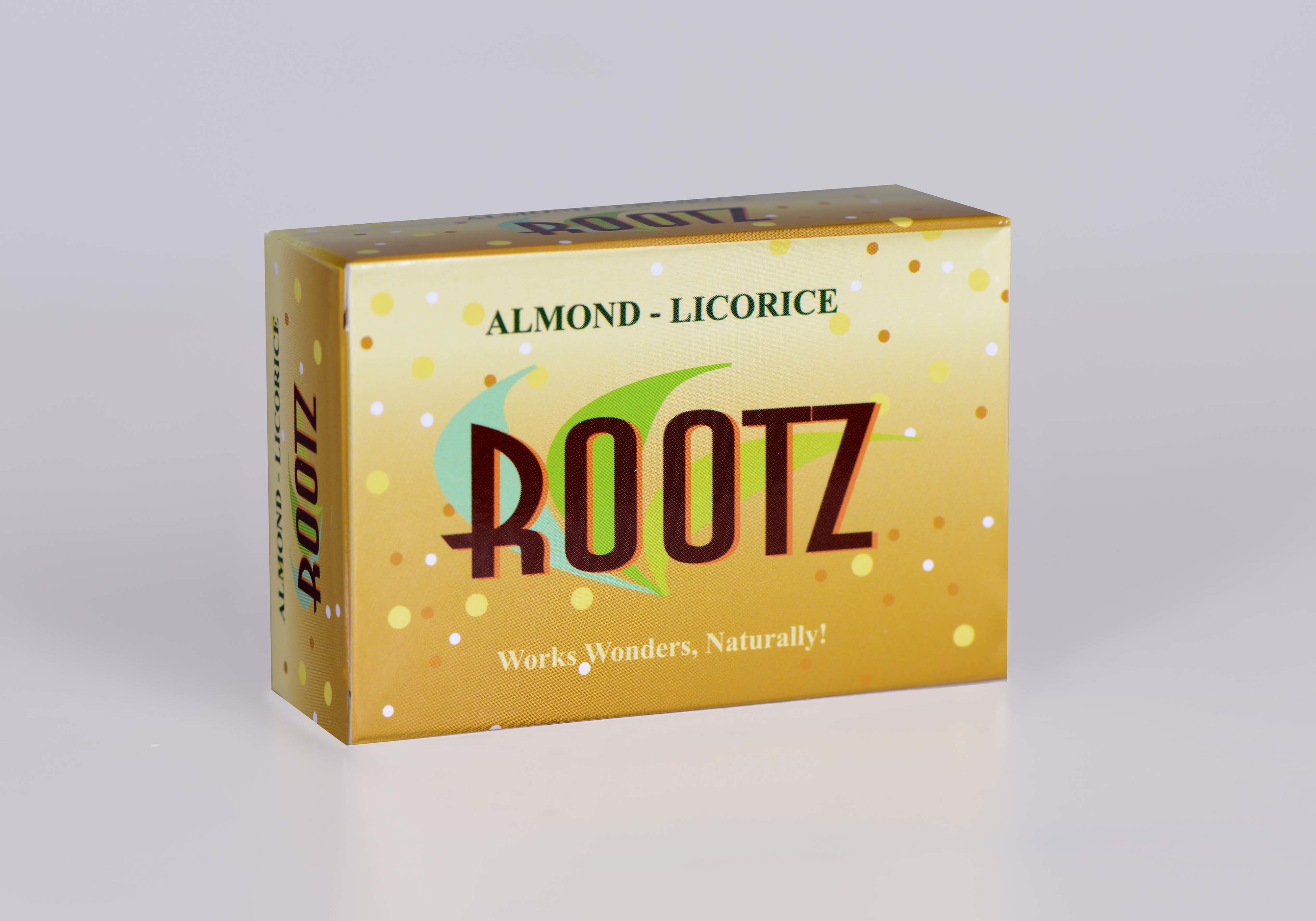 Yellow Rootz Almond-licorice Soap