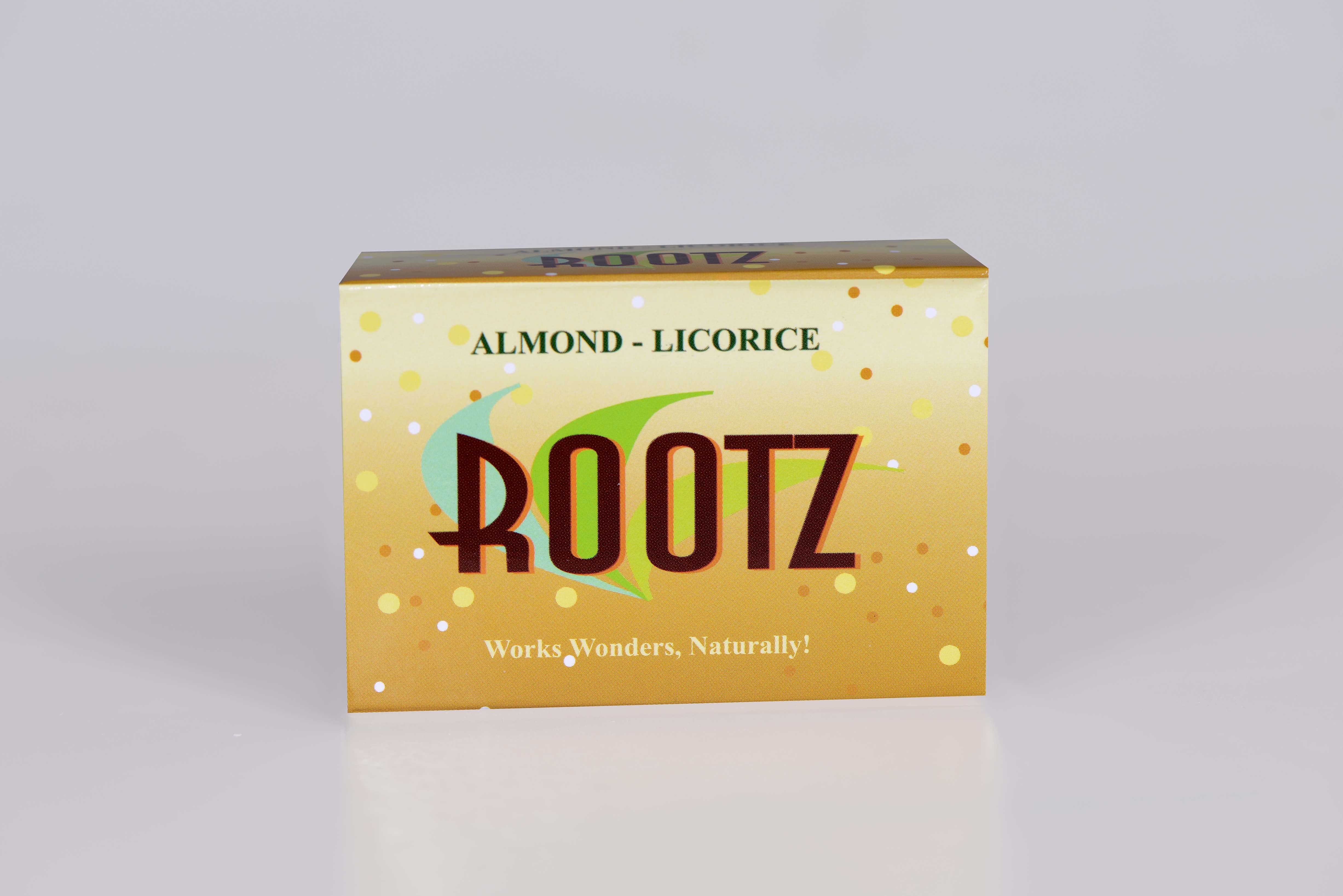 Yellow Rootz Almond-licorice Soap