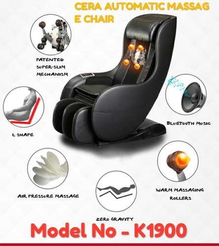 4D Technology Automatic Massage Chair - 240 Volt, Deep Relaxation & Muscle Tension Relief | Zero Gravity Positioning, Inbuilt Bluetooth Speakers, Head & Back Massage