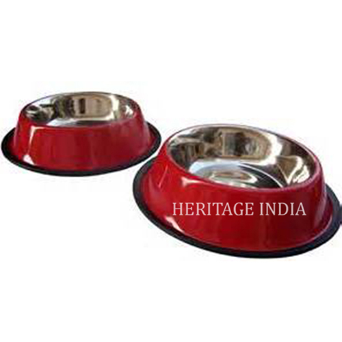 रेड बेली शेप एंटीस्किड बाउल