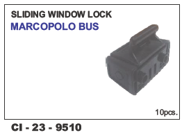 Sliding Window Lock Marcopolo Bus Universal - Universal Fit, 4 Wheeler Compatibility | Durable Design, Warranty Included
