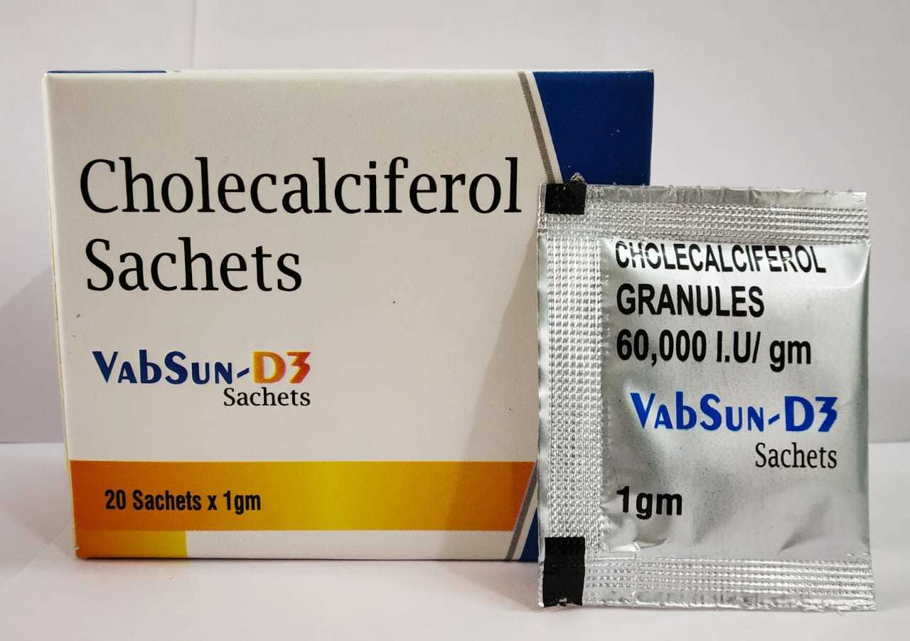 Cholecalciferol 60000 I.u - Drug Type: General Medicines