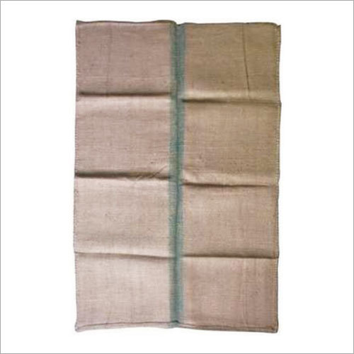 Striped Double Wrap Jute Bag