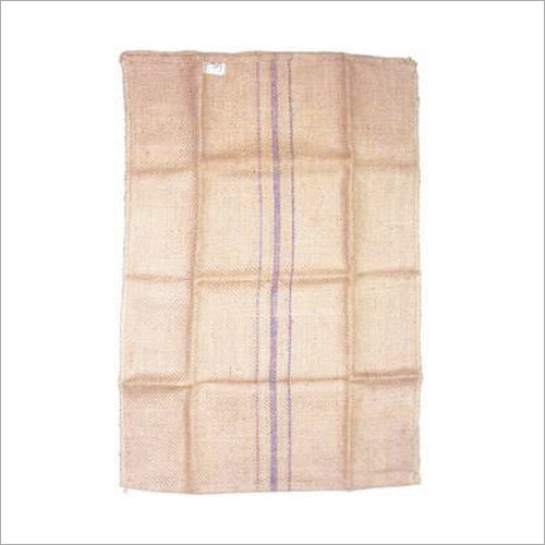 Striped Twill Jute Bag