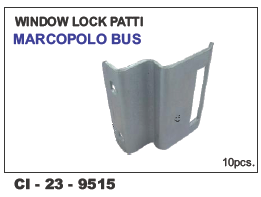 Window Lock Patti Marcopolo Bus Universal - Universal Fit For 4-wheeler Vehicles | Warranty Included, Enhanced Security Features