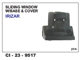 Sliding Window w/base & Cover IRIZAR Universal - Universal Fit for 4-Wheeler Vehicles | Warranty Included for Enhanced Reliability