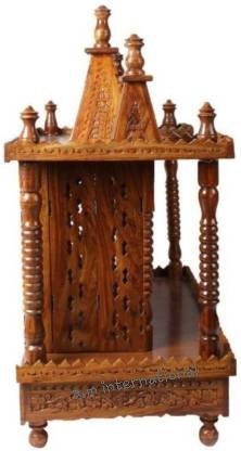 Handmade Hand Made Wooden Temple