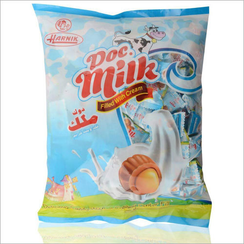 क्रीम भरे दूध की कैंडी