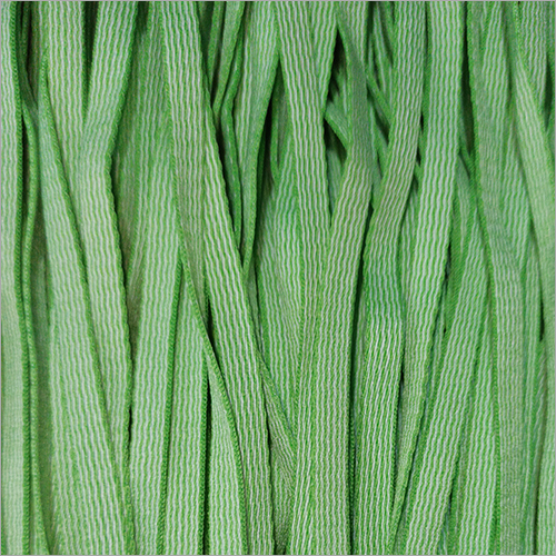 ग्रीन 6 एमएम डिज़ाइनर ब्रेडेड टेप