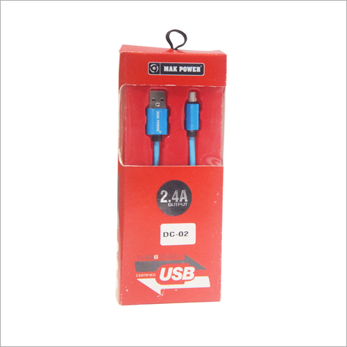 Metal Series High Speed Data Cable - 1 Meter, PVC Jacket, USB for Mobile, Laptop & Computer Connectivity