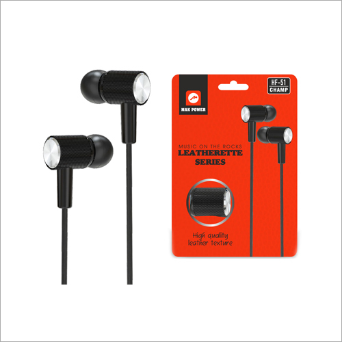 High Quality Earphones - Plastic Body, Stylish Design | Durable Performance, Compatible with Android