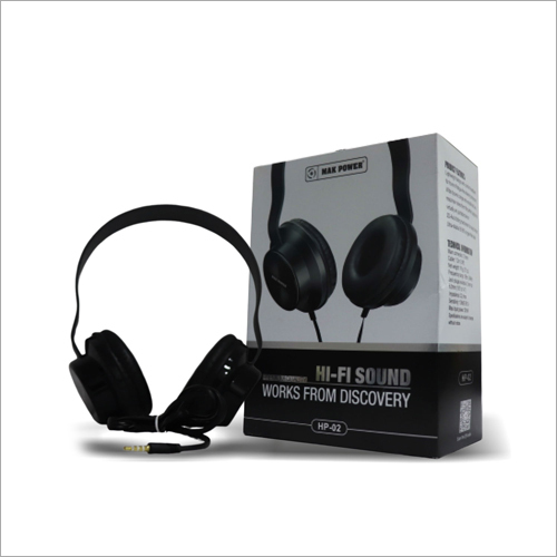 Hi-Fi Sound Wired Headphone - Plastic Body, Stylish Design, Battery Powered | Durable for Android Devices