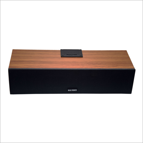 Wooden Portable Wireless Speaker - Plastic Cabinet, Wireless Bluetooth, SD Card & USB Support | Ideal for Home Theater & Portable Audio Use