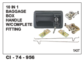 10 in 1 Baggage Box Handle w/complete fittings Universal