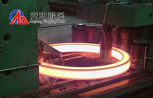 Horizontal Ring Rolling Machine Large Steel Ring Rolling Machine - Color: Green