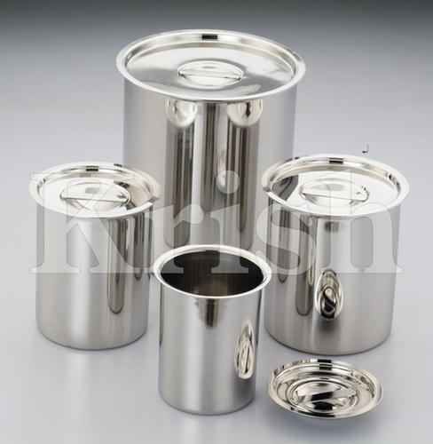 कवर के साथ स्टेनलेस स्टील बैन मैरी पॉट