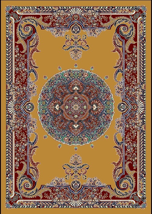 Jacquard Carpet Design: Persian