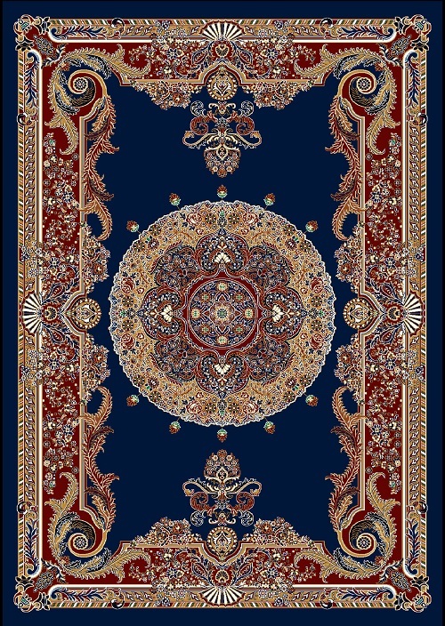 Jacquard Carpet Design: Persian