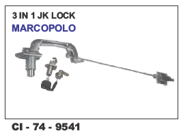 3 In 1 Jk Lock Marcopolo  Universal Vehicle Type: 4 Wheeler