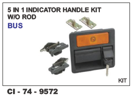 5 In 1 Indicator Handle Kit W/O Rod Bus Universal Vehicle Type: 4 Wheeler