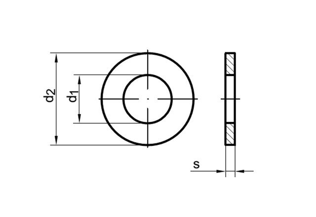 Din 440 Large Flat Washers